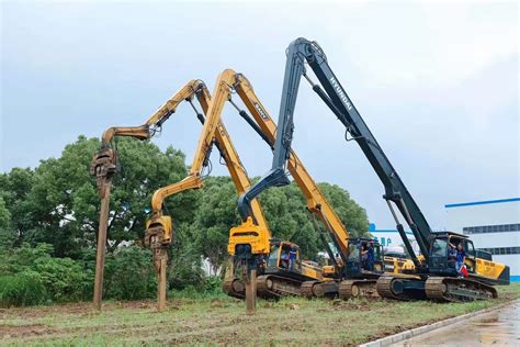 hydraulic pile driver for mini excavator|excavator mounted pile driver.